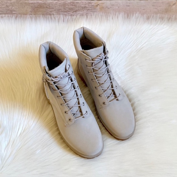 Timberland Light Taupe Jayne 6” Waterproof Boots - Picture 3 of 8